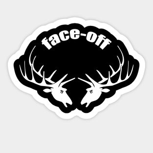 Face-off | Faceoff | Face off Sticker